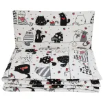 Pościel DUO 2-elementy 120x90 cm Koty