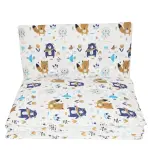 Pościel DUO 2-elementowa 120x90 do kołyski cm Leśna Przygoda Blue